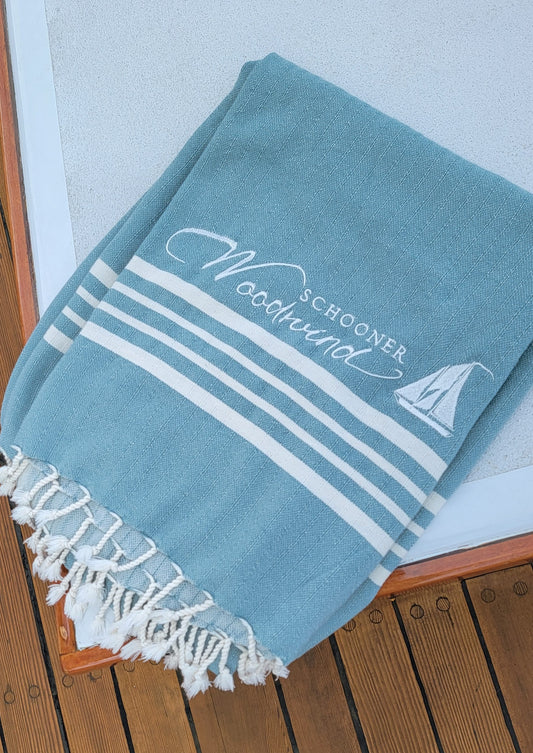 Schooner Woodwind Turkish Towel/Blanket