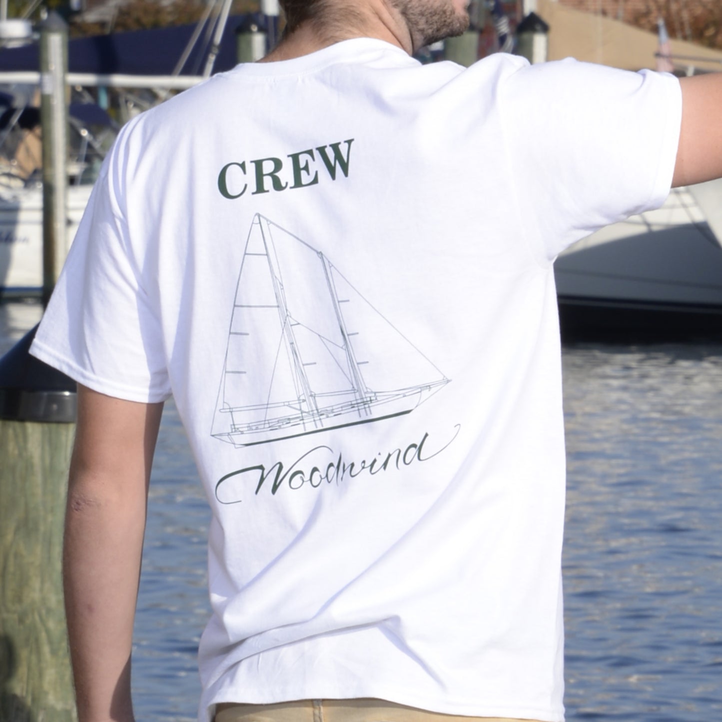 Schooner Woodwind CREW T-Shirts