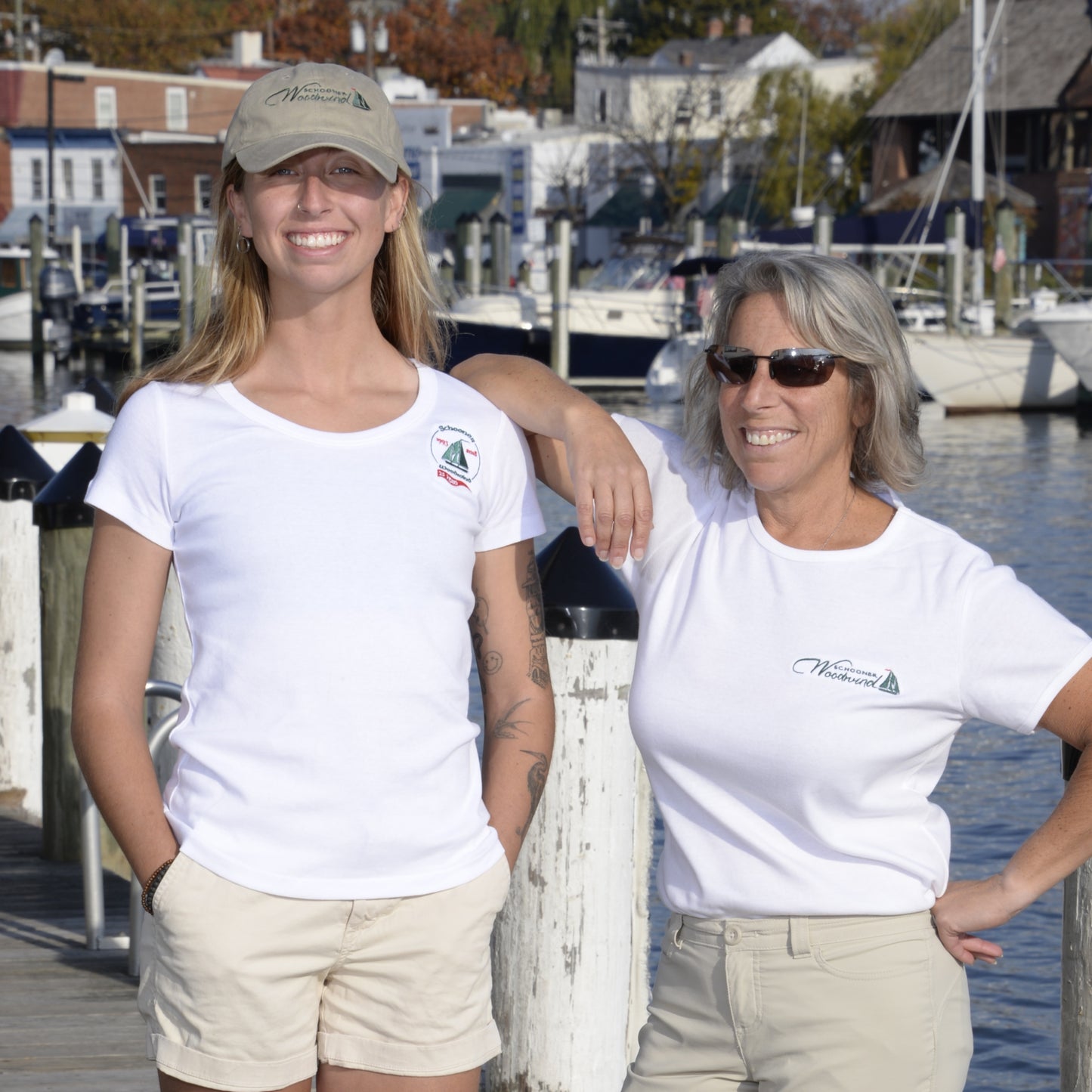 Schooner Woodwind Scoop Neck Tees